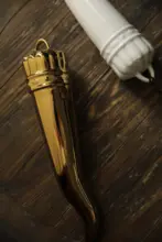 イタリア製セラミック牛角装飾品【荒々しい力のテーマ】