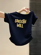 おしゃれなオフショルダー短袖T  シャツ【プリント・フリルデザイン・夏用】
