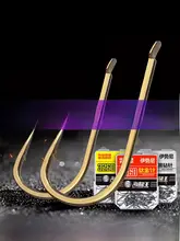 海龍王 3260 魚釣りフック【散装・伊勢尼仕様・金色袖・バラ釣り用】