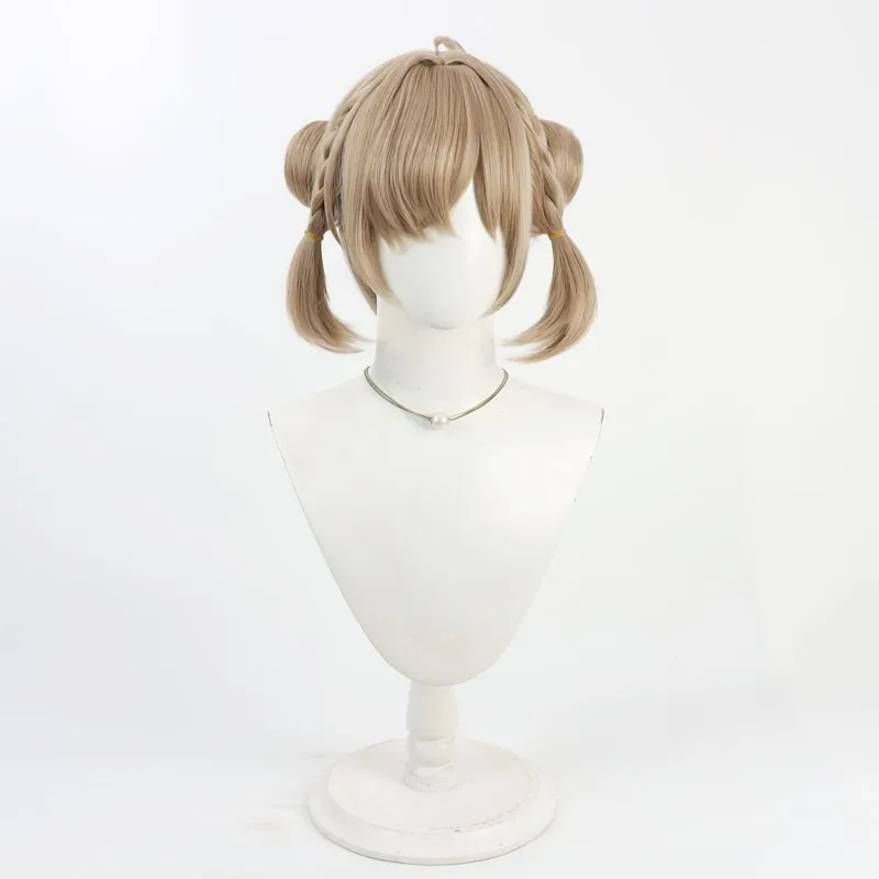 胡桃 コスプレ ウィッグ 分体式 赤豆 飲茶風 セットアップ対応