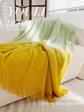 ブランケット ひざ掛け ソファーブランケット ベッドスロー ショール ぼかし グレー ホワイト シンプル 上品 冷房用 インテリア