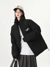 トレンドアメリカンプリントコットンジャケット【冬用・防風・保温性・カップル向け】