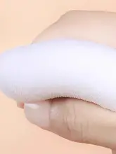 極上の柔らかさの化粧用スポンジ【パウダー用・スムース仕上げ・持ち運び便利】