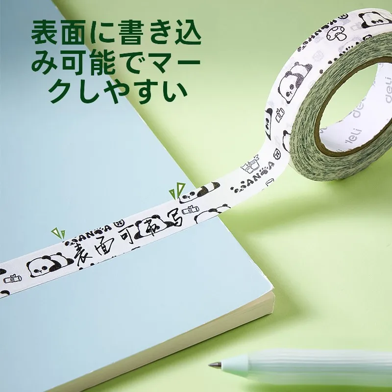 伸び止めテープと壁に貼れるテープの違いは？パンダデザインのマスキングテープが解決する日常の悩み