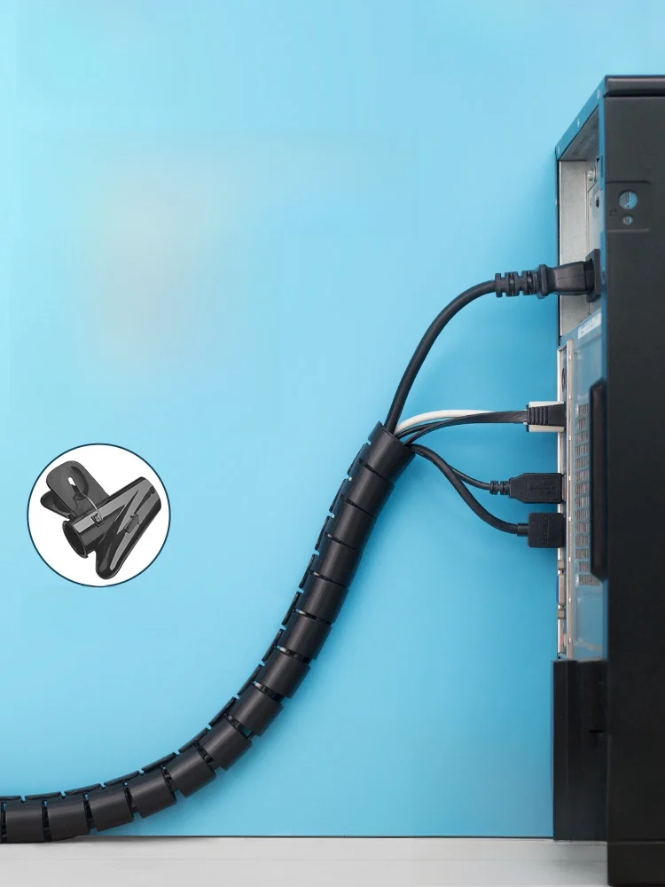 電線整理カバー LP121：5m・3m・1.5mの長さで家庭用ケーブルをまとめる最適解