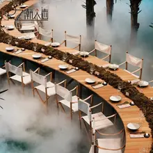 キャンバス製 星空デザインのアウトドア折りたたみ椅子【・背もたれ付き・携帯便利】