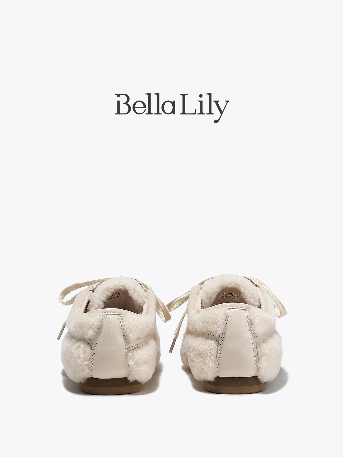 スリッポン レディース ブランド Bella Lily の加絨フラットシューズ：2025冬の快適性とデザインバランス