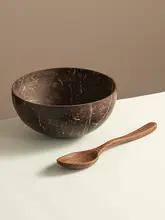 onlycook ココナッツシェルボウル【天然素材・サラダやヨーグルト用・家庭用】