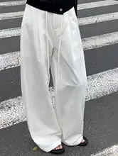 夏用ゆったりストレッチ クロップドワイドパンツ【ウエスト調整可能・フィット】