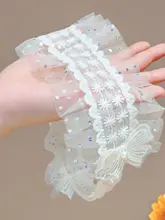 赤ちゃん用レースヘアバンド【通気性・プリンセススタイル・女児用・新生児用】