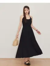 長袖トップスとワンピースのコーディネート【スリム効果・女性向け】（セットアップ対応）