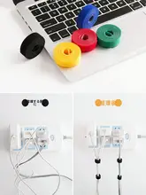 マジックテープ式ケーブル整理バンド【耳電話・データケーブル用】