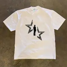個性的なストリートスタイルTシャツ【ルーズフィット・短袖】
