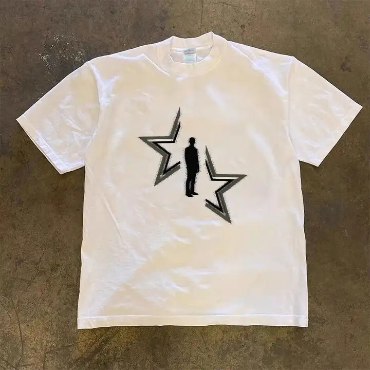 個性的なストリートスタイルTシャツ【ルーズフィット・短袖】