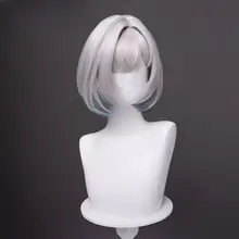 アッシュ系カラーポップボブウィッグ【コスプレ用・昼雪風・ファッションウィッグ】
