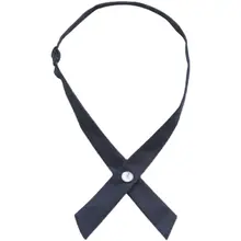 シンプルで可愛い！JK制服 蝶結びデザイン【交差ネック・学院風】