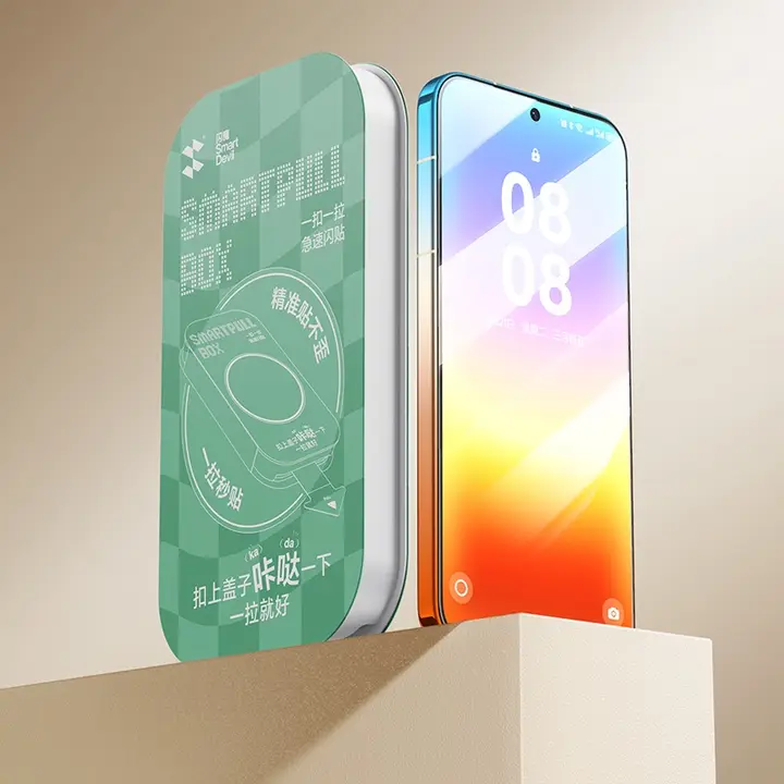 SmartDevil 華為Pura90Pro用強化ガラスフィルム【AR透過・全画面保護・耐衝撃】