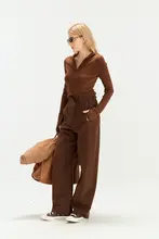 MsDidion エルボーデニムパンツ【カナダ・アメリカインポート・ストレッチコットン・秋冬用】