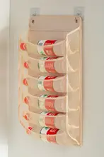 吊り下げ収納袋 下着 靴下 ブラジャー 収納 クローゼット 扉の裏 壁掛け 一人暮らし 寮 省スペース