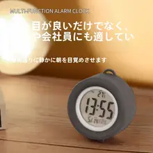 多機能温度表示付きデスク用アラームクロック【夜光・シンプルデザイン】