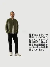 CAREOFLORD メンズ重厚ゴムウエスト通勤用カーゴパンツ【春秋用・フィット・ファッション】