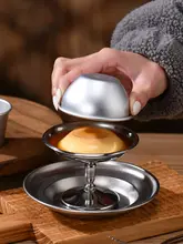 耐高温アルミ製 焦糖プリンカップ型 大型タルト型【お菓子作り・焼き菓子用】