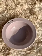 Bridge.cat ペット用ディスク型フードボウル【防黒下顎・首保護・猫・犬用・スタンド対応】
