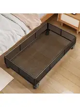 床下収納ボックス【引き出し式・キャスター付き・靴収納用】