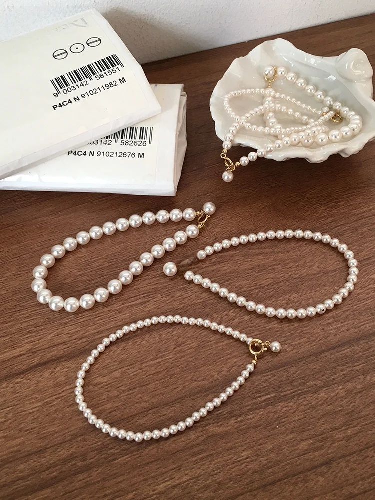 14Kゴールド包みの小珍珠ブレスレット：シンプルで高級感のある女性向けファッションアクセサリー
