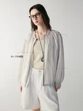 UPF50+ 蝉翼デザインの軽量UVカットジャケット【アウトドア用・フィット】