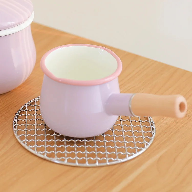網状鍋架：小鍋用の安定性と多用途性を実証する18cmステンレスポットラック