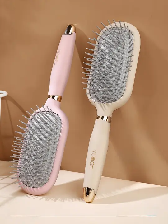 エアクッションブラシ【マッサージ効果・携帯用・ロングヘア用】