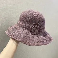 おしゃれな花柄フィッシャーマンハット【通気性・折りたたみ可能・夏用・UVカット】