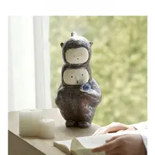 アーティスト手作り陶器デスクトップ装飾品【ヴィンテージ風・ユニークデザイン】