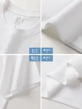 極上の柔らかさコットン製 半袖Tシャツ【防水・防汚・フィット・カジュアルデザイン】