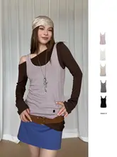 シンプルで合わせやすいタンクトップ【デザイナーズブランド・秋先取り】