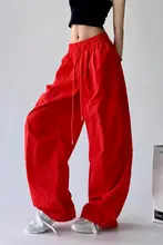 魅力的なオレンジ色の工事パンツ【薄手・プレッツ仕様・ワイドレッグ】