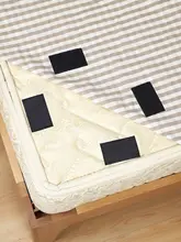 固定具 シーツ ソファクッション 家庭用 滑り止め 隠れた安全シール