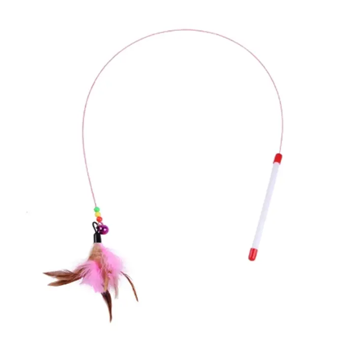 猫用ティーザー 面白い猫グッズ 音の出るおもちゃ