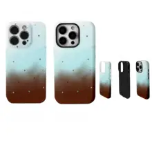 グラデーションセレクションの星の散華 フィルム2-in-1スマホケース【iPhone、Huawei、Xiaomi、OPPO対応】
