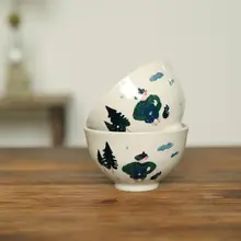ご飯茶碗 一人用 可愛い おしゃれ インスタ映え 家庭用 食器
