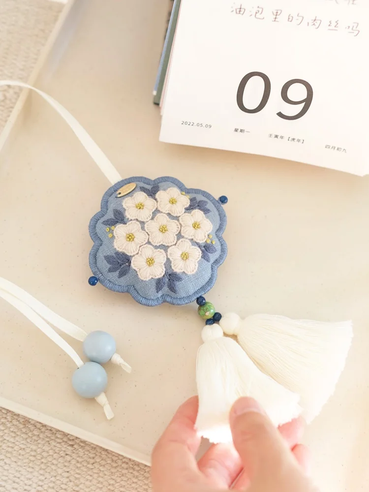 手作り DIY 花刺繍サシェ素材パッケージ：刺繍ストレッチ素材の使い方と価格比較