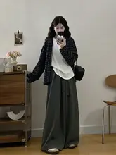 スタイル春季コーディネート【ゆったり外套・タンクトップ・ワイドパンツ・セットアップ対応】