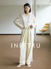 高腰ワイドパンツ【カジュアル・すっきり見えるデザイン】