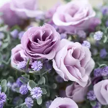 フェイクグリーン 造花 観葉植物 フェンス フラワーアレンジメント 置物 室内 インテリア ホテル ウィンドウディスプレイ