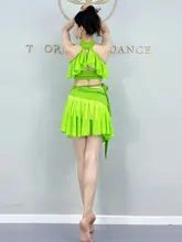 ベリーダンス 練習服 スーツ モーダルセクシーハングウエスト