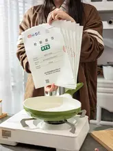 フライパン 24 28CM 家庭用 陶器製 ノンスティックエナメルデザイン