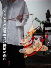 竹編みのウサギランタン【古風・手作りDIY・光るデザイン】（セットアップ対応）