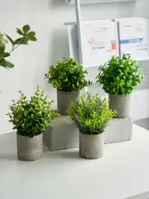 フェイクフラワー 鉢植え インテリア 装飾 プラスチック
