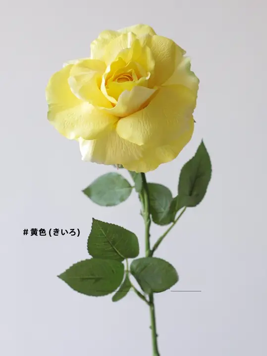 微光を放つローズの造花【保湿効果・インテリア装飾用】